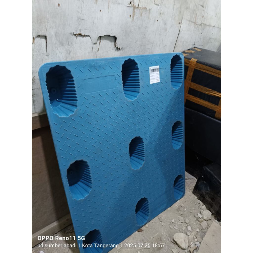 

palet plastik bekas 100x120x14