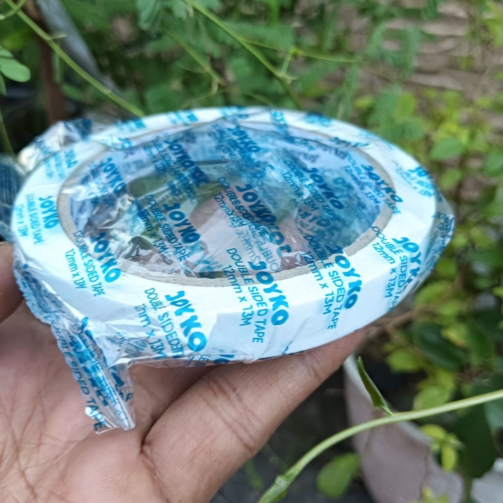 

1 Pcs Double Tape 1/2 inc Joyko Alat Tulis Sekolah Kantor Lakban isolasi