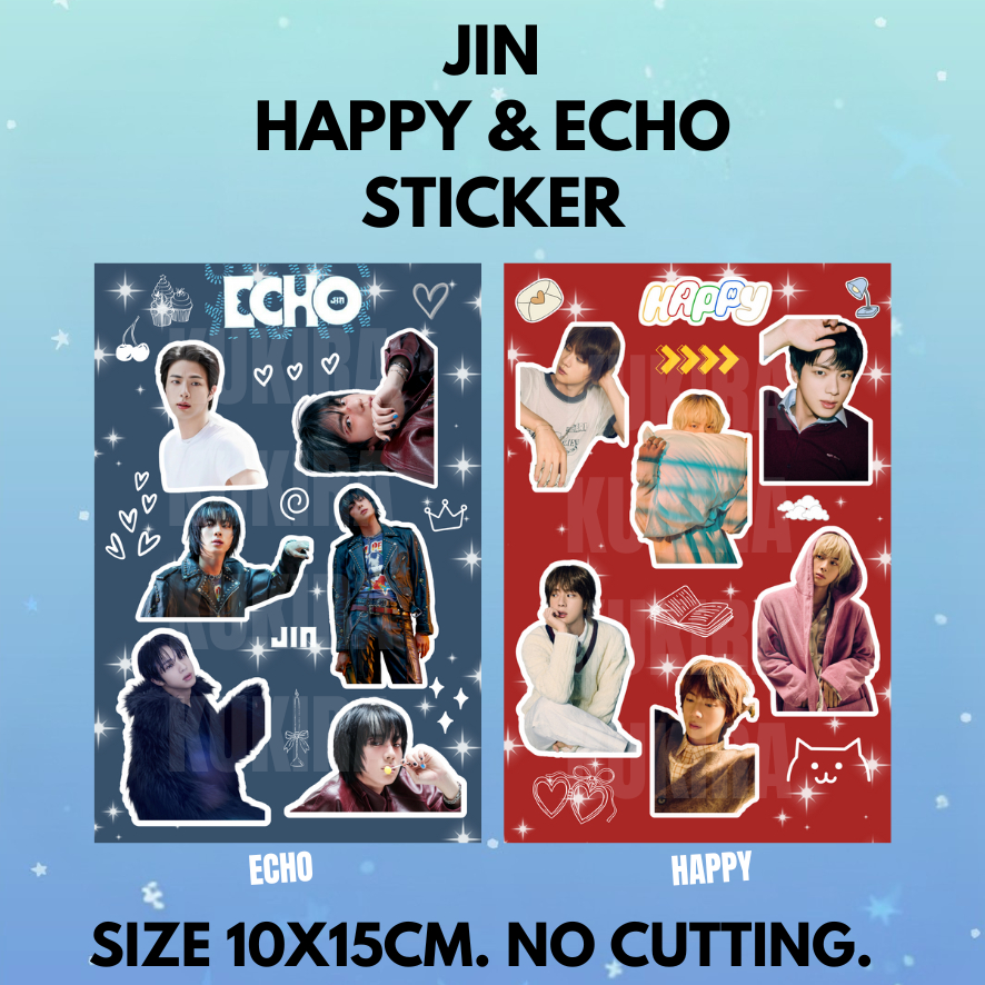 

[KUKIRA] Sticker Set Jin Happy Echo