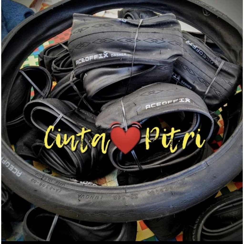 BAN LUAR SEPEDA LIPAT ACEOFFIX KEVLAR 16 349 16 PLUS