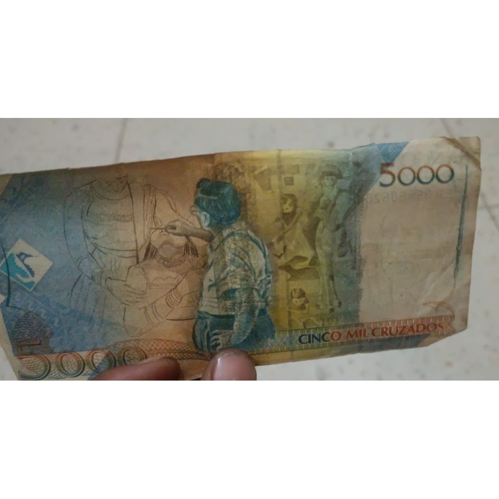 originaL uang kuno 5000 REAL