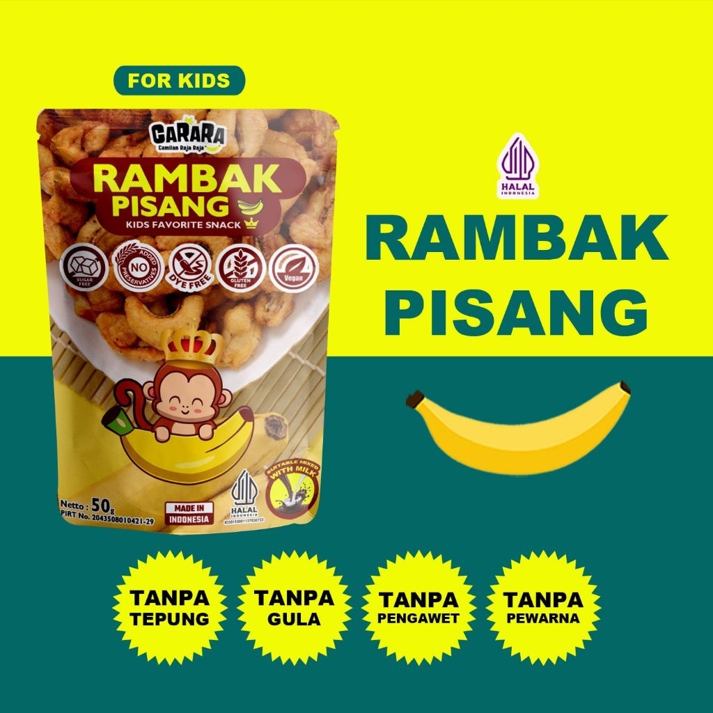 

Rambak pisang KIDS carara food