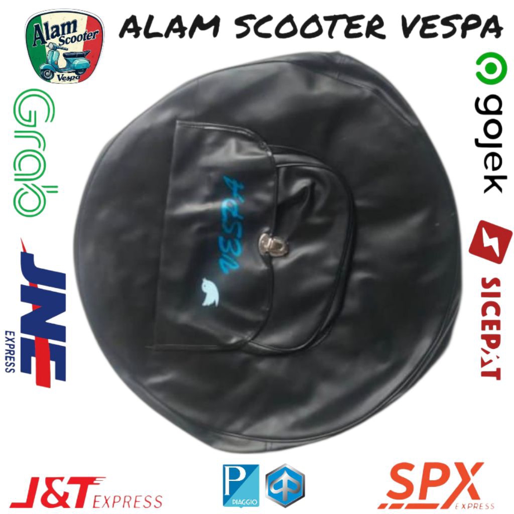 Cover ban serep Sarung ban serep vespa ring 8 ring 10 super ps sprint px excel exclusive sprint spar