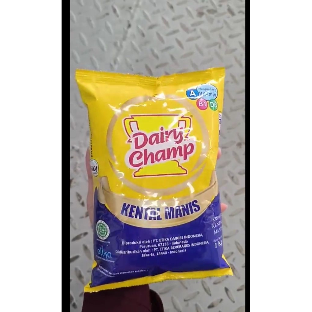 

Susu Kental Manis Dairy Champ 1 Kg & 2.5 Kg