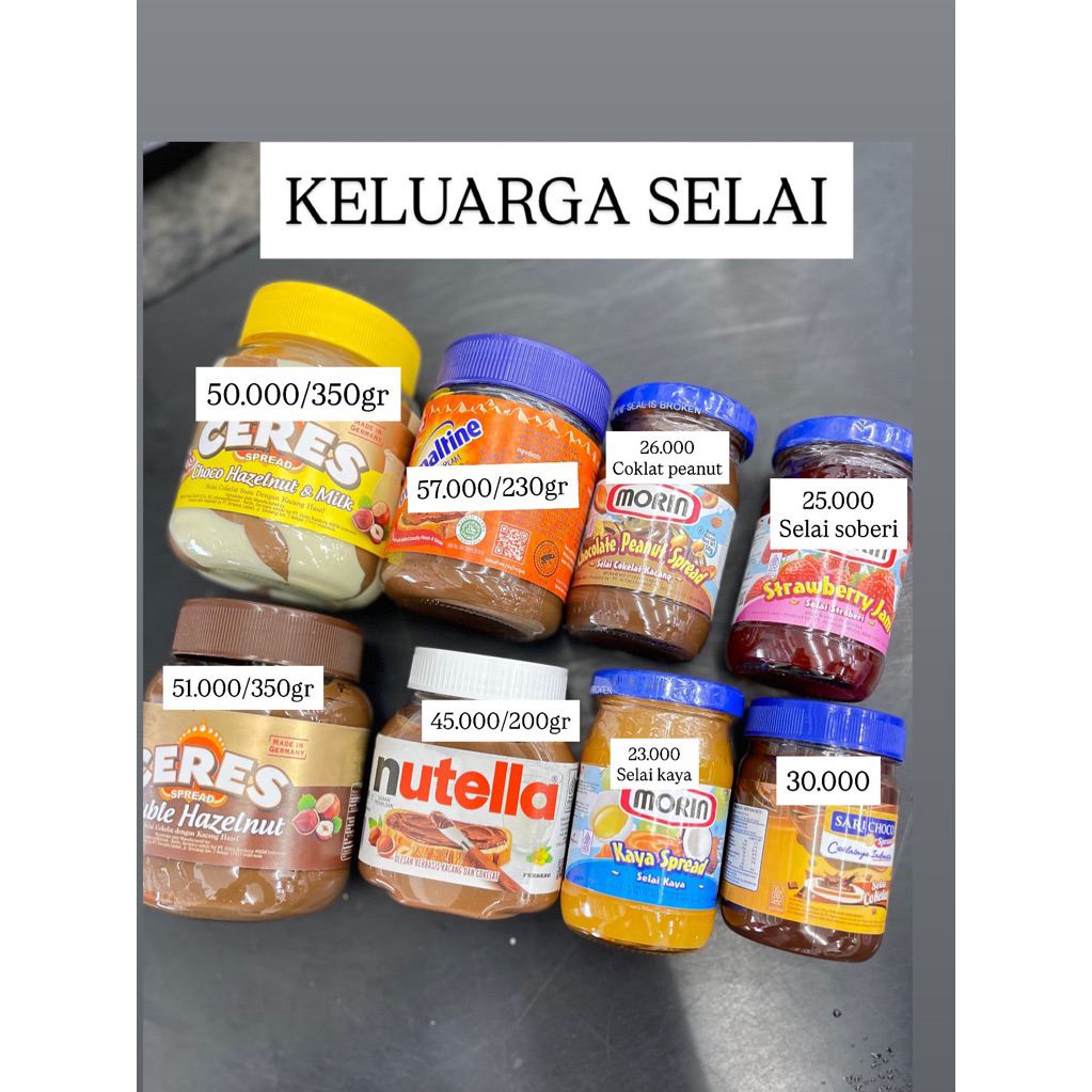 

SELAI NUTELLA 200gr