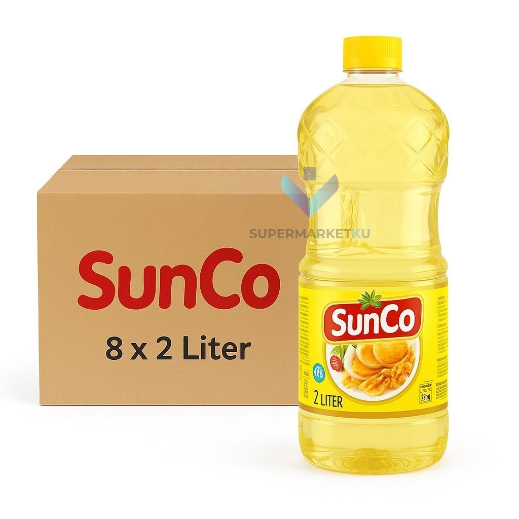 

Sunco Minyak Goreng Botol 1 Karton ( 8 x 2 Liter )