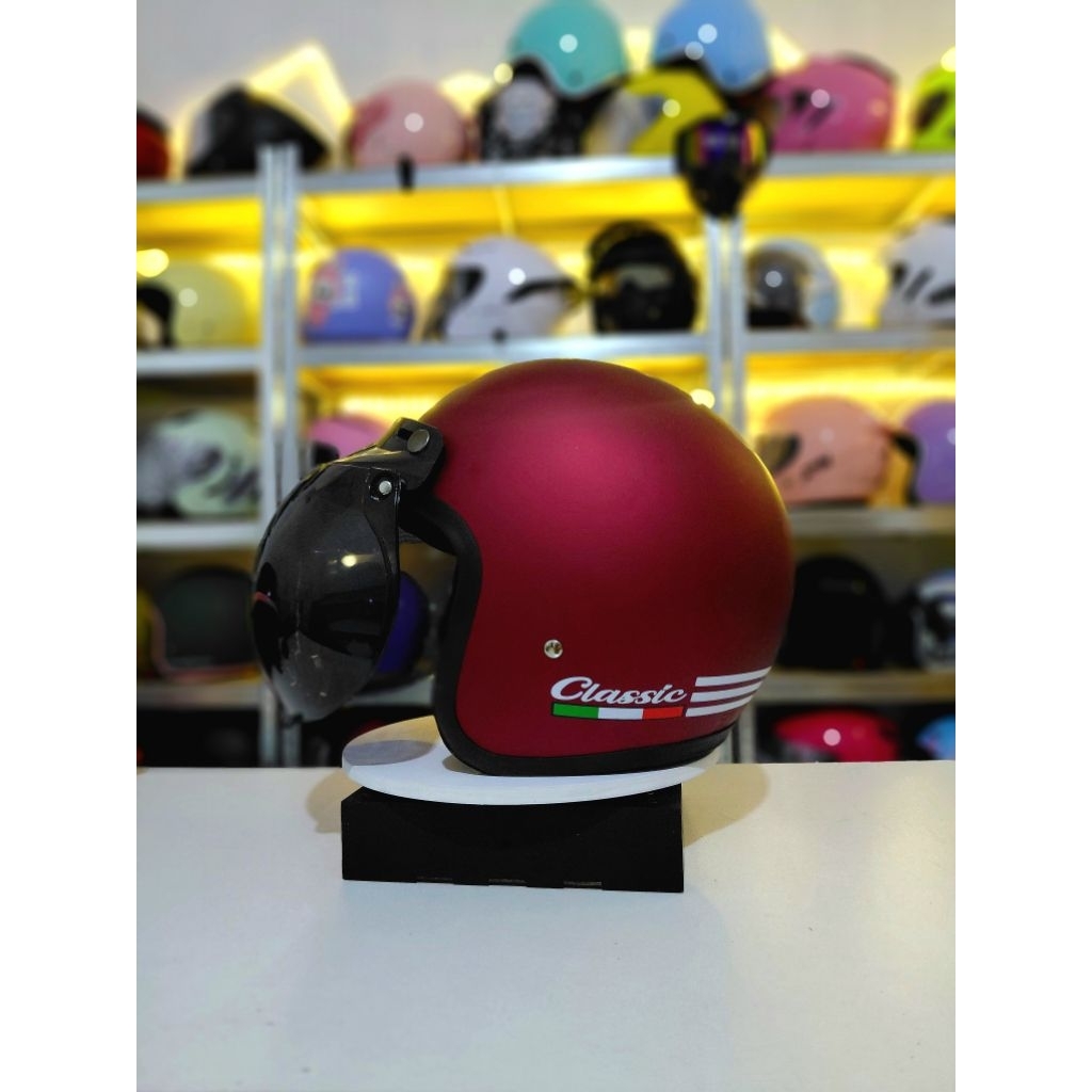 helm bogo original cod diskon cewek cowok promo murah