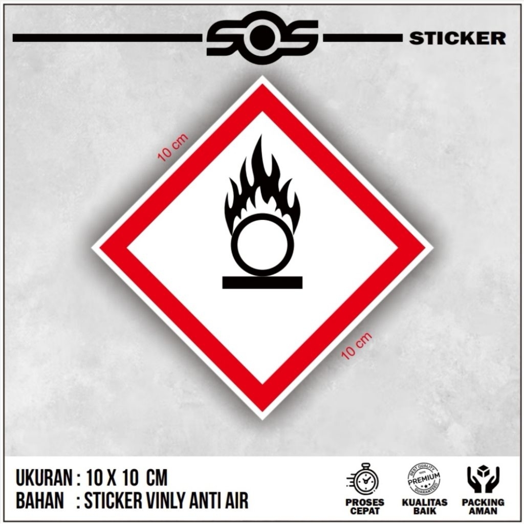 

STICKER SIGN / STICKER TANDA + STICKER LABEL PERINGATAN B3 OKSIDASI + STICKER LABEL + STICKER PERINGATAN