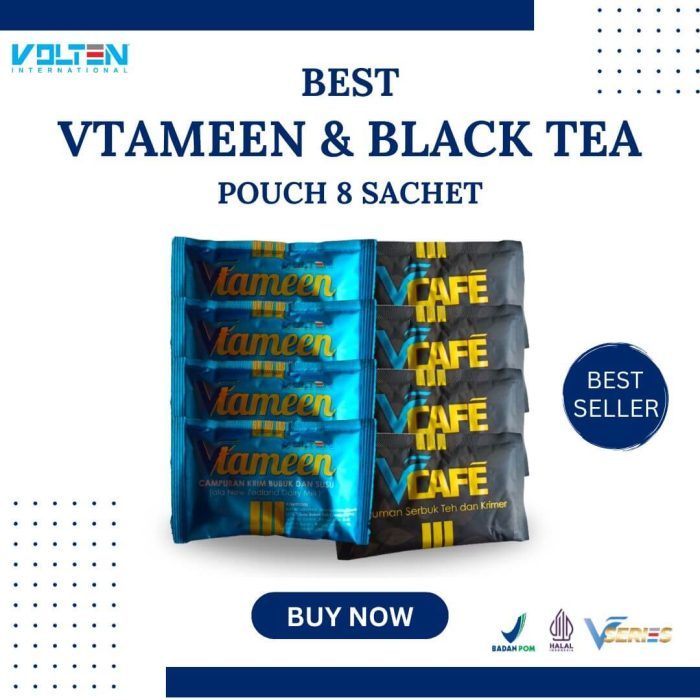

Black Tea 4 Sachet & VTameen 4 Sachet