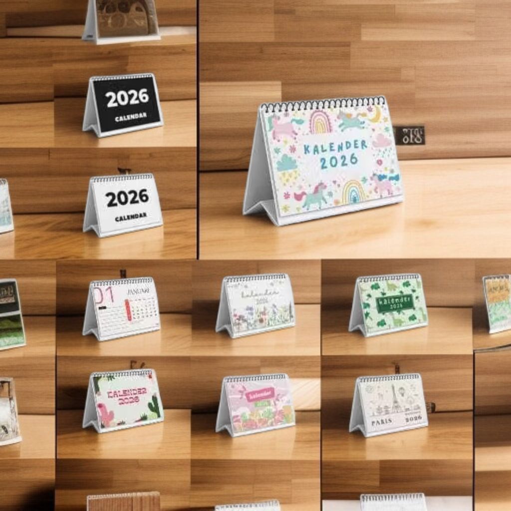 

KALENDER 2026 / KALENDER LANDSCAPE MOTIF WARNA WARNI KEINDAHAN ALAM