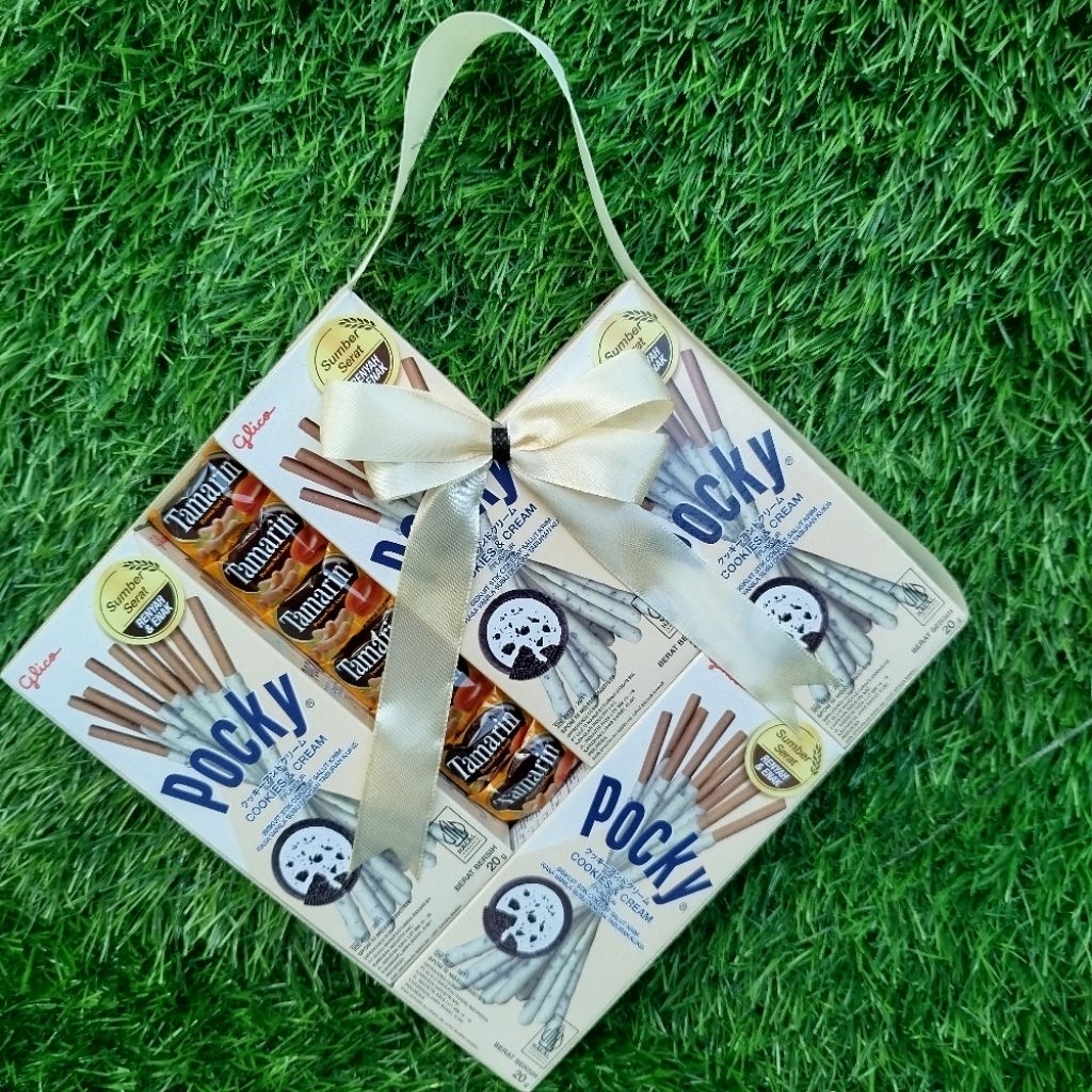 

(Bisa COD) Pocky Love Pita Cookies & Cream/ Pocky 20g