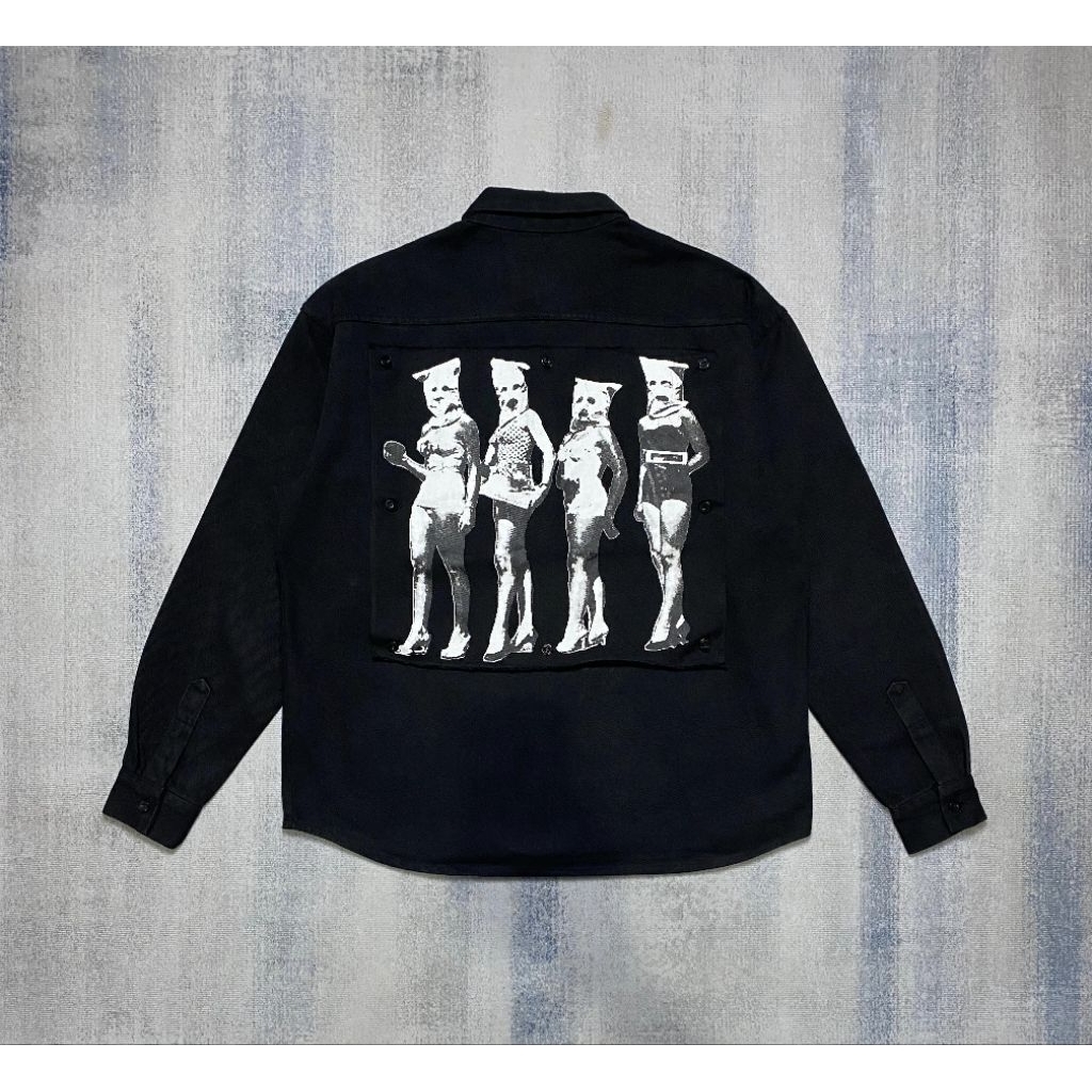 I Am Not A Human Being Outer Denim Jacket (RARE)