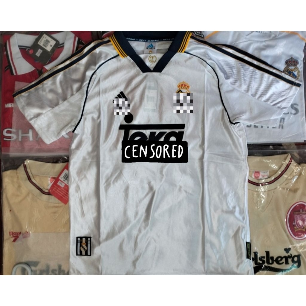 Retro Jersey Real Madrid 1998 (grade ori)