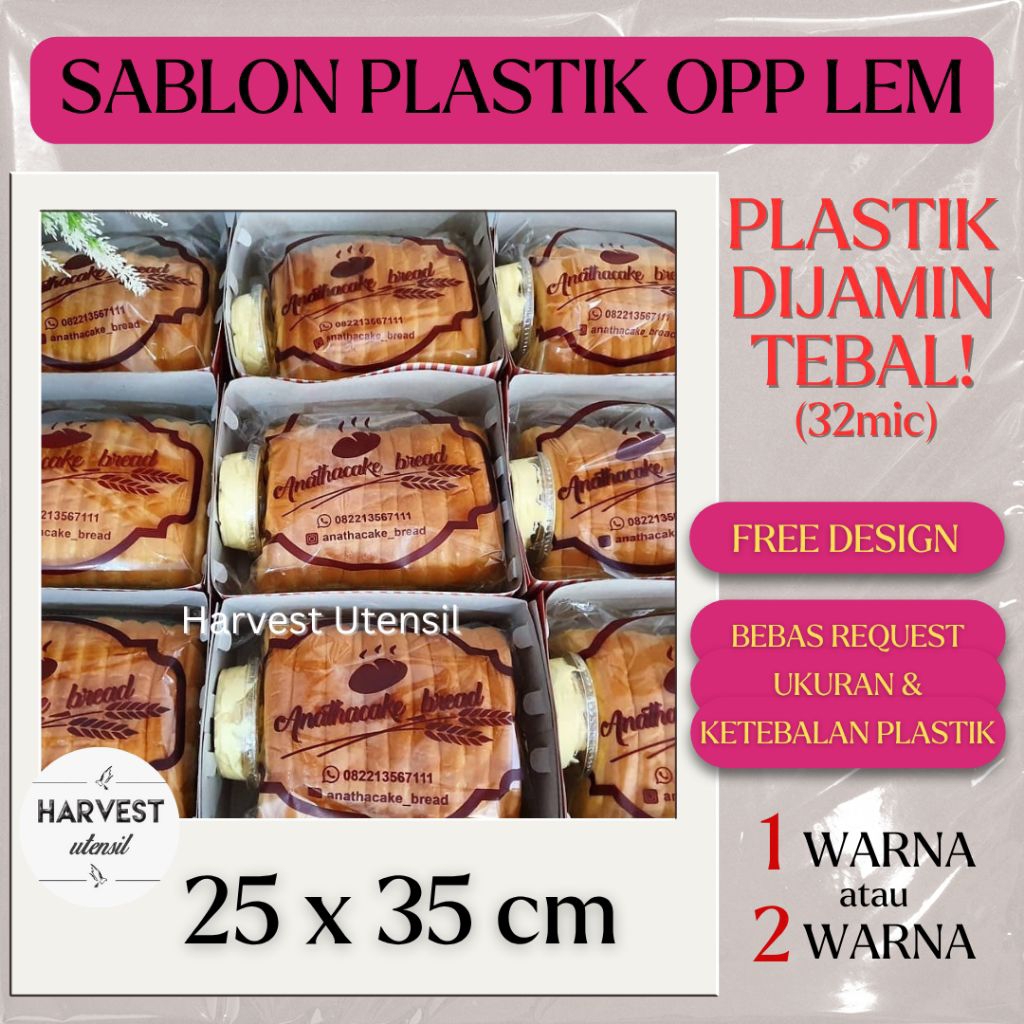 

Custom Sablon Plastik OPP Lem Baju 25x35 Tebal 30mic 40mic Packaging Fashion Baju Celana Hijab Aksesoris