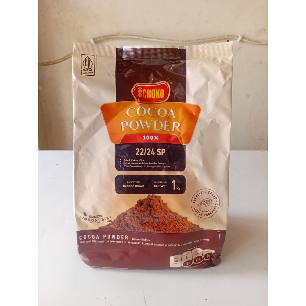 

SCHOKO Cocoa Powder 100% 22/24 SP 1kg