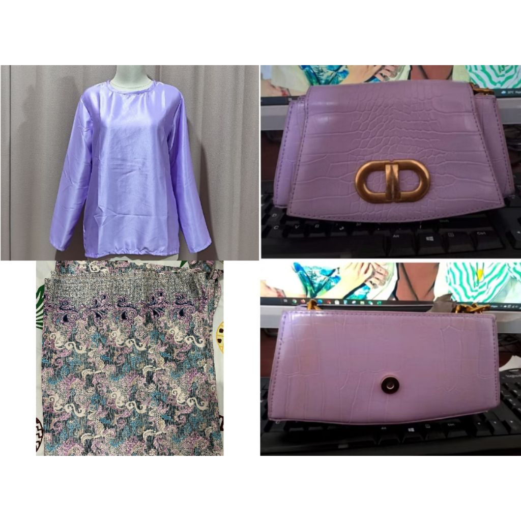 PL 1 set inner satin-rok lilit-tas