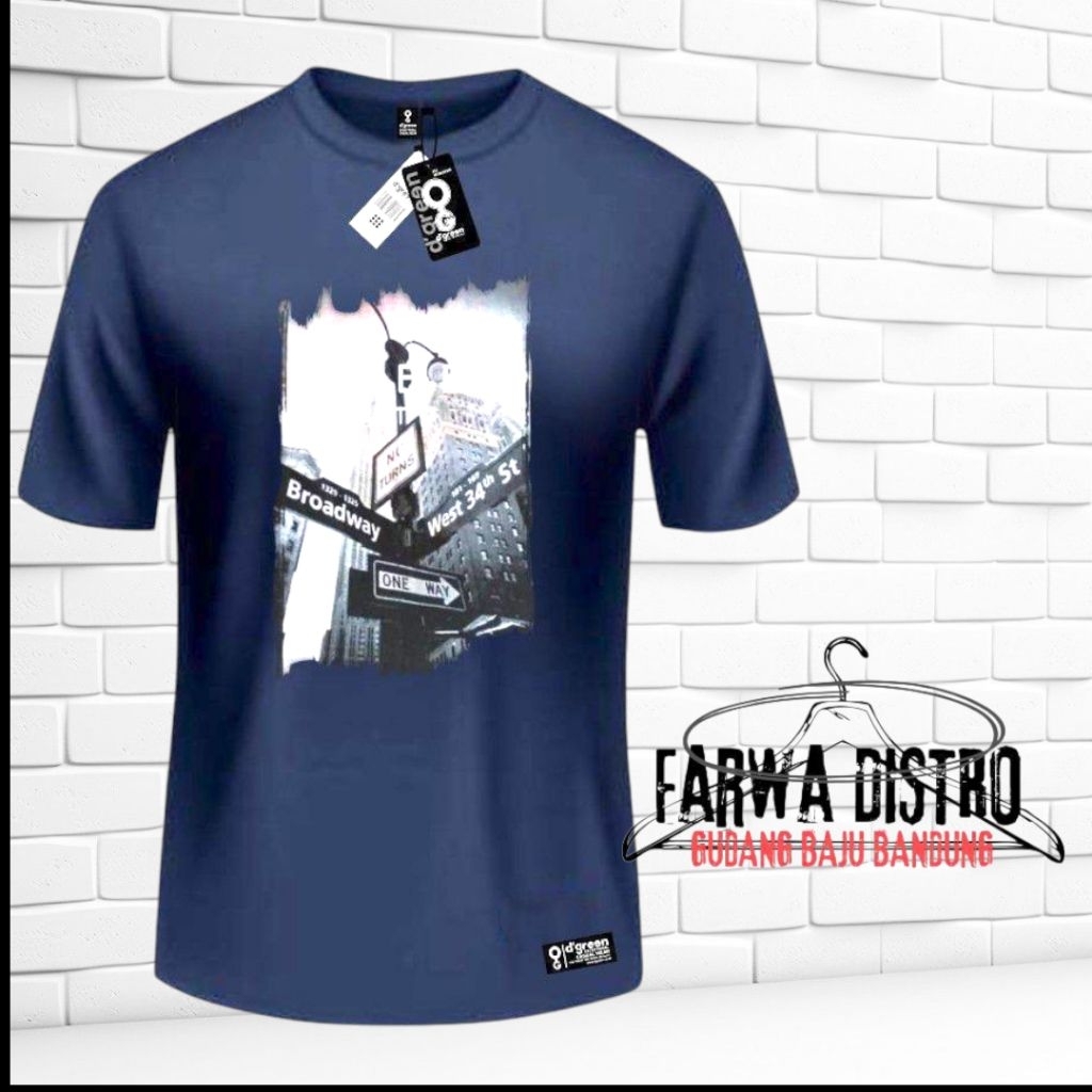 Gudang Kaos Bandung D'Green Brand Original/Premium