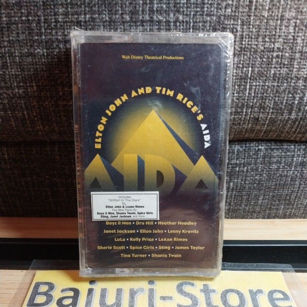 Kaset Pita "Elton John" "Boyz II Men" "Dru Hill" "Heather Headley" "Janet jackson" "Lenny Kravitz" "