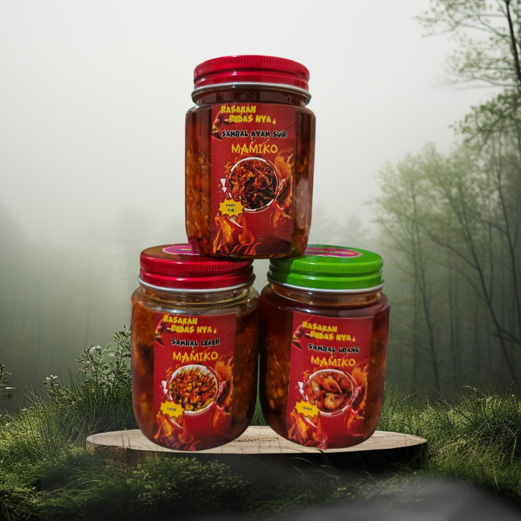 

SAMBAL AYAM SUIR, UDANG, CEKER TANPA TULANG