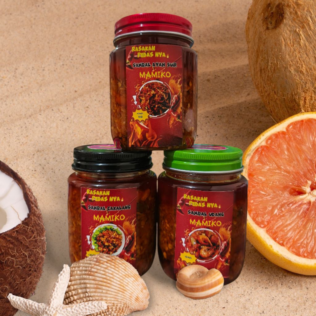 

SAMBAL UDANG, CAKALANG, AYAM SUIR