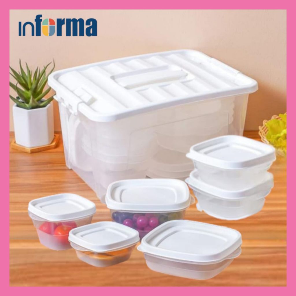Food Box Informa Appetite Set Wadah Makan Kotak Makan Food Container