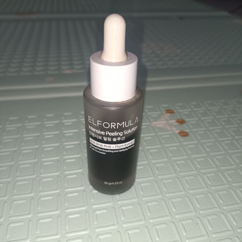 preloved skincare pelling el Formula, sunscreen implora, gantle retinol