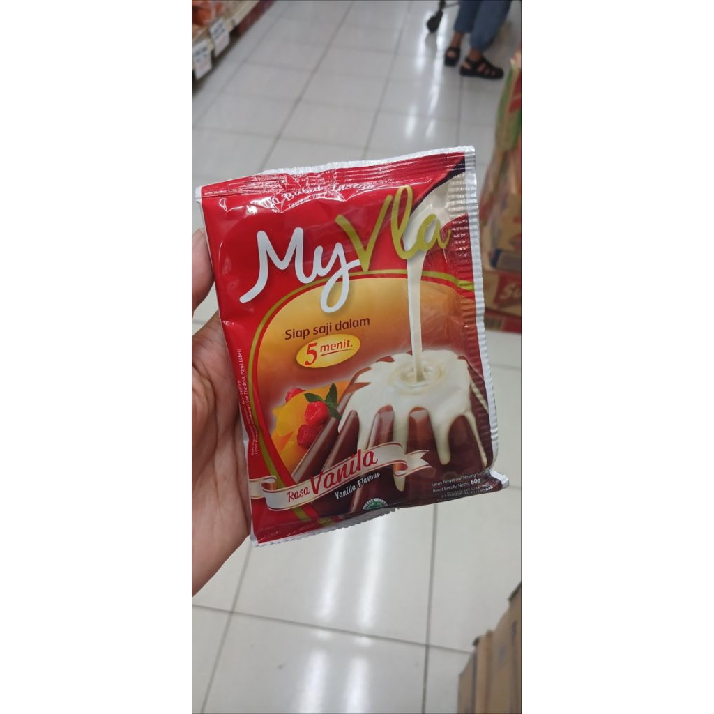 

my vla serbuk instan siap dalam 5 menit berat 60g x 1
