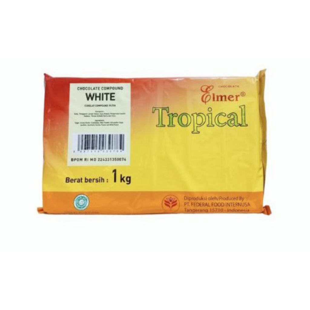 

ELMER TROPICAL WHITE COMPOUND 1 Kg