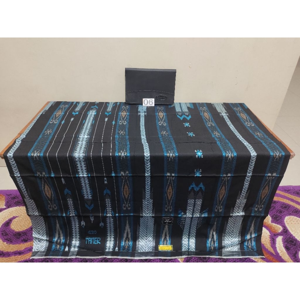Sarung Tamer afkir sutra 420 motif sge sfs sgc