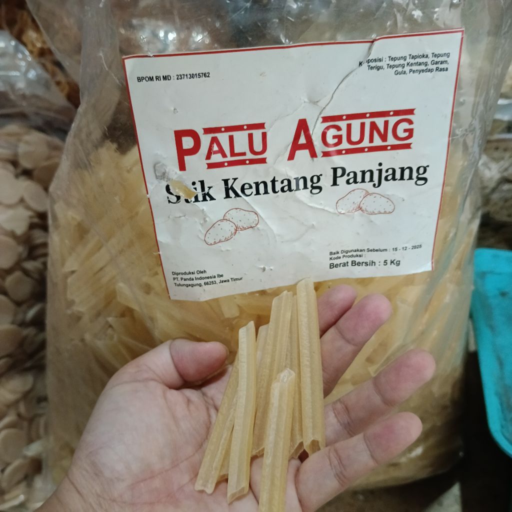 

Krupuk Stik Potato/Kentang/Palu Agung