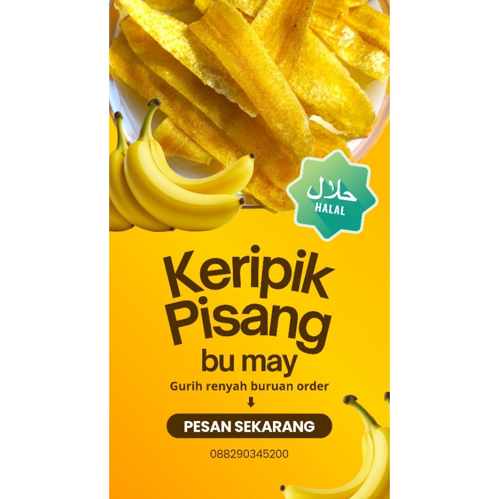 

kripik pisang bu may