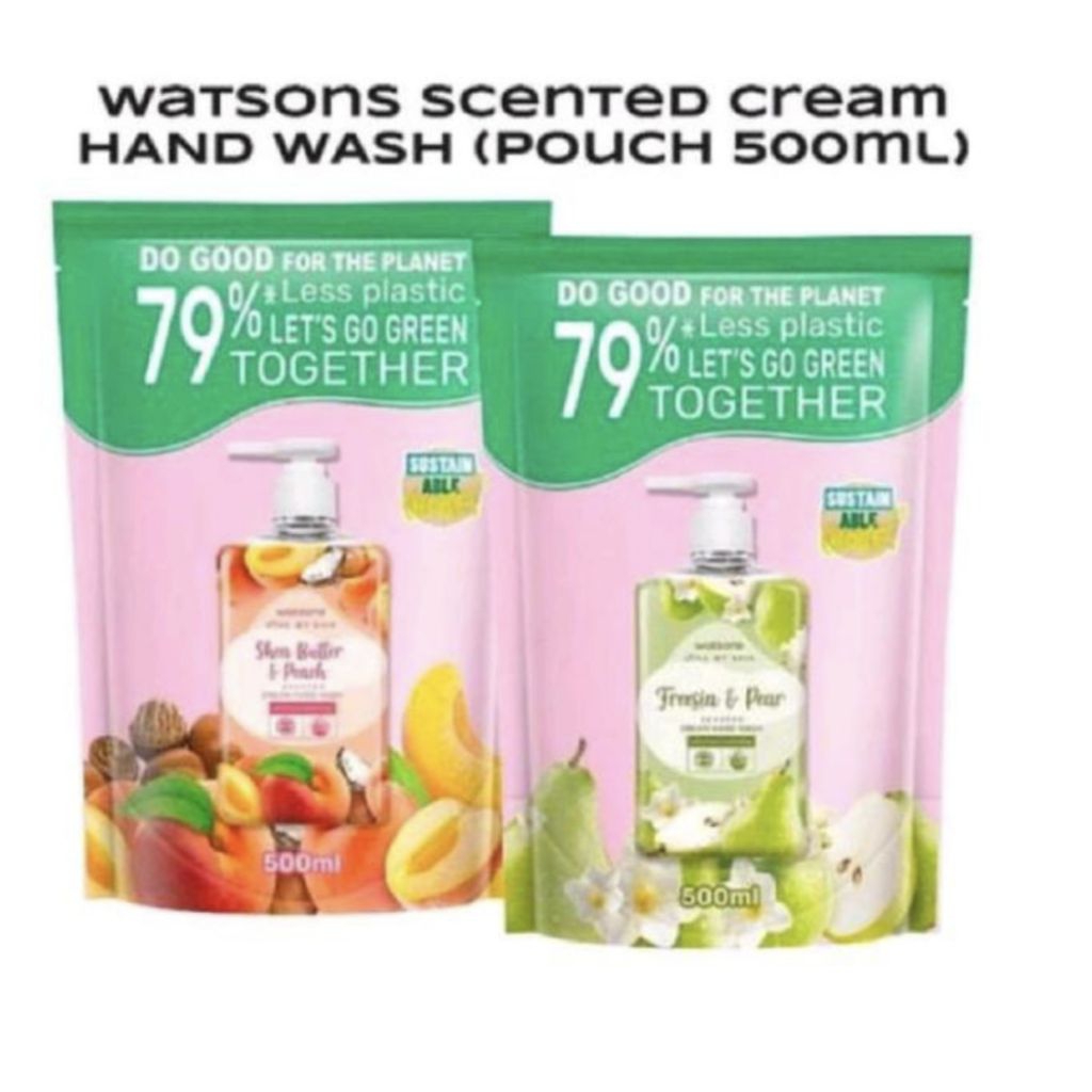 Watson Hand Wash Reffil 400ml - Sabun Cuci Tangan Watson Reffil 400ml