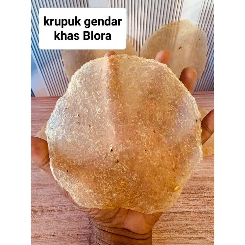 

Aneka krupuk / Krupuk Gendar Super jumbo 52 pcs/1kg