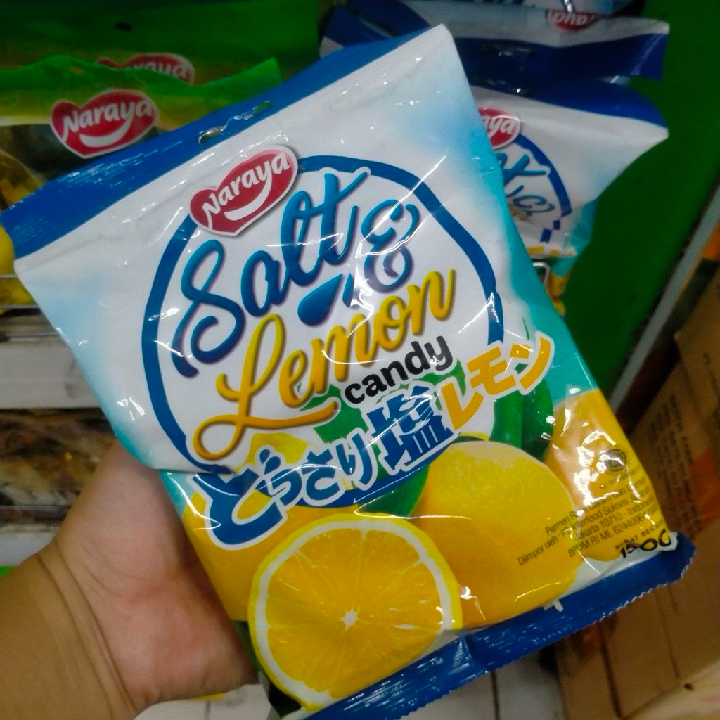 

Permen Naraya Salt and Lemon Candy 150gram