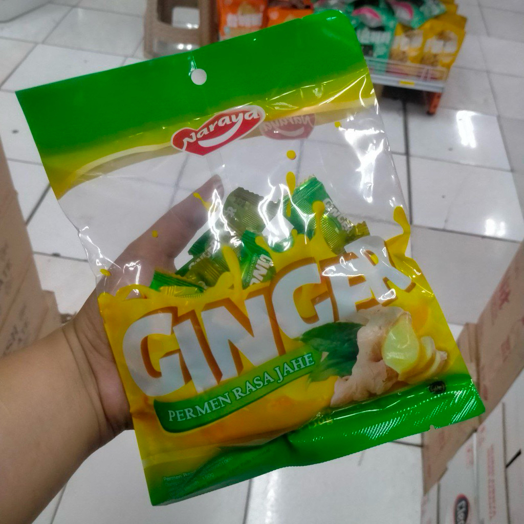 

Naraya Ginger Permen Rasa Jabe 150Gr