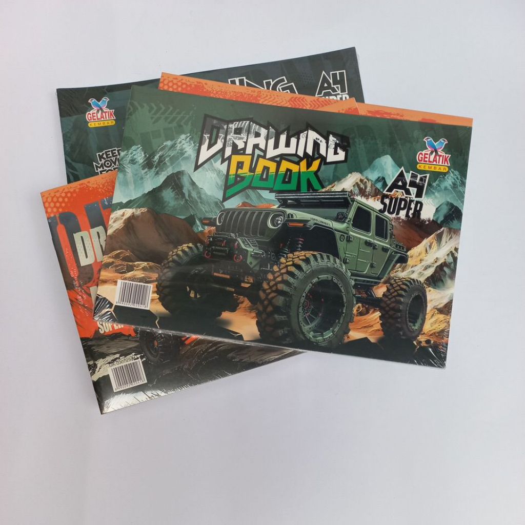 

Buku Gambar A4 cap Glatik Kembar 1 pack isi 10pcs