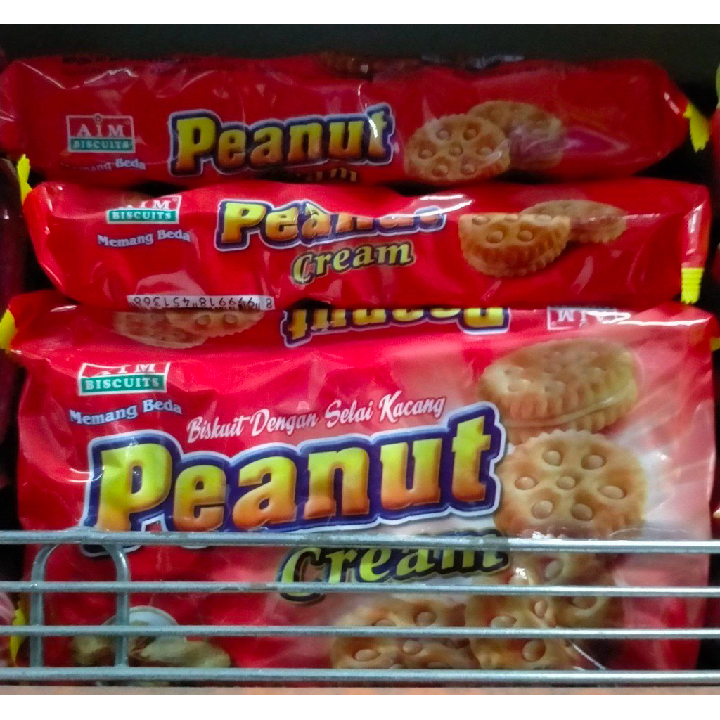 

aim biskuit peanut cream 280g - aim biskuit peanut cream - biskuit selai kacang