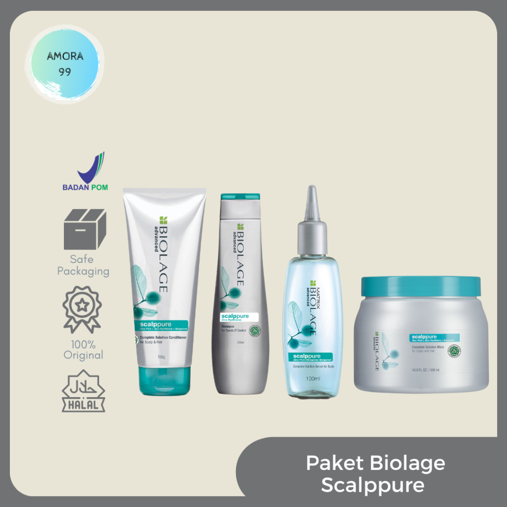 Matrix Biolage Scalppure Shampoo Anti dandruff 200 ml || Matrix Biolage Scalppure Conditioner || Mat