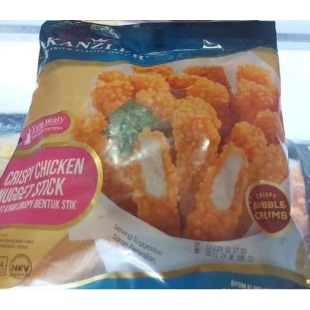

Nugget Stick Crispy Kanzler 450gr