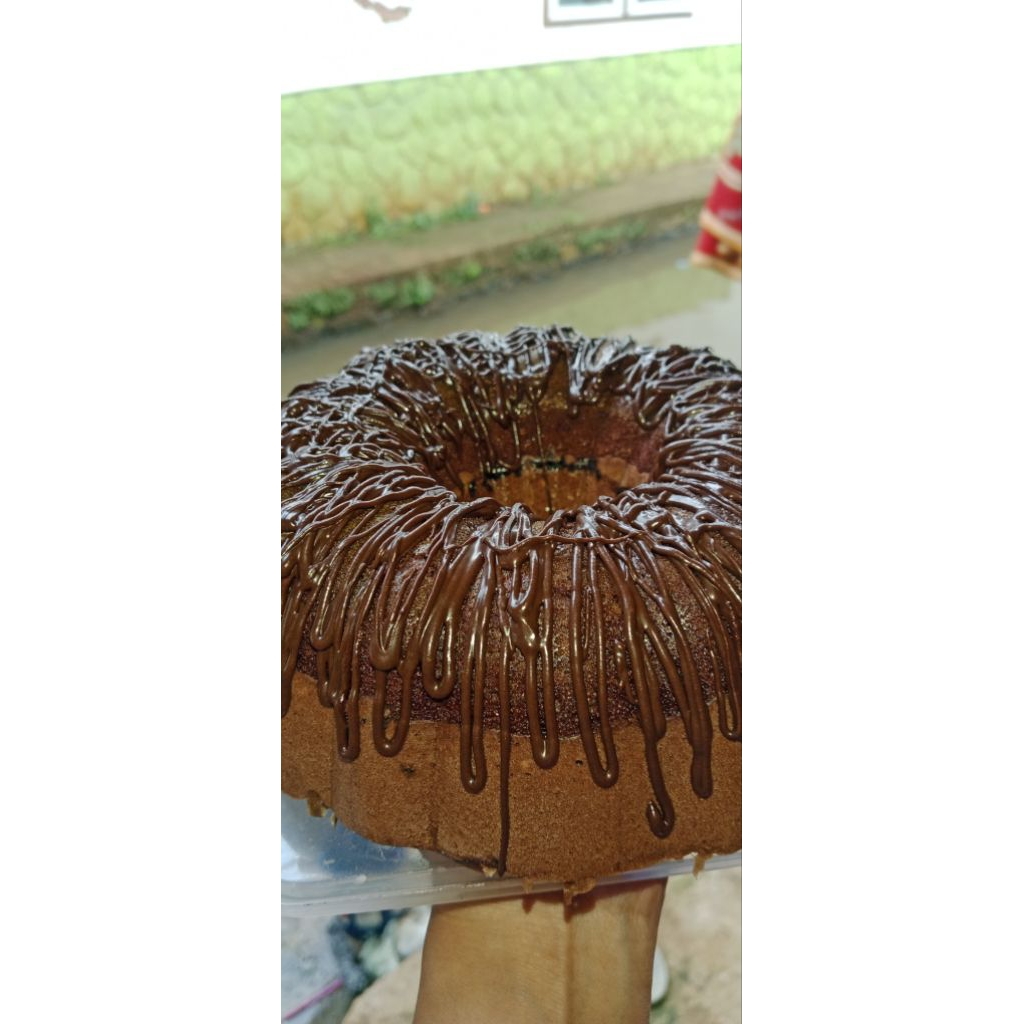 

Brownies Kukus Coklat kering bulat