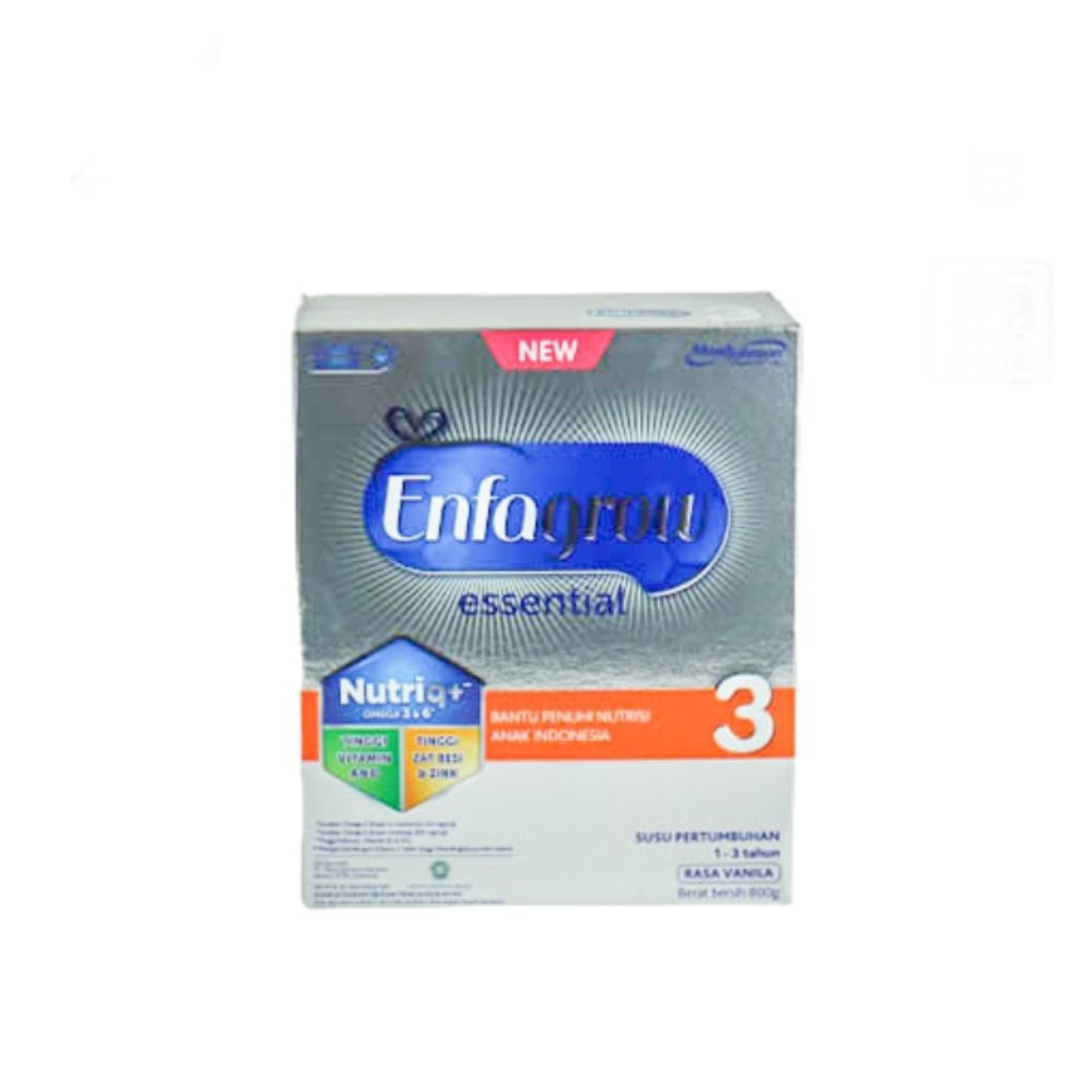 

enfagrow 3 susu pertumbuhan essentials vanila 800 gram