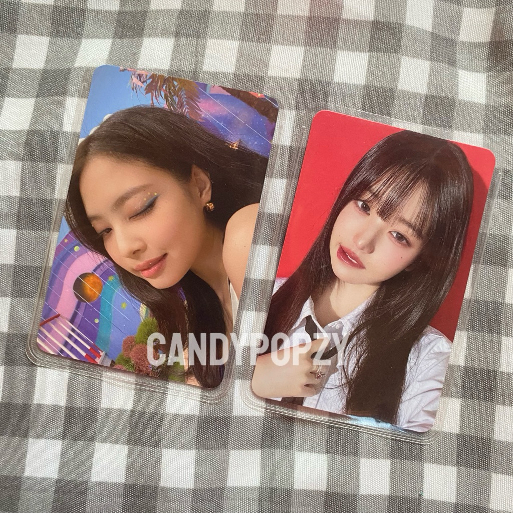 PHOTOCARD OFFICIAL JENNIE THE ALBUM WONYOUNG MINE