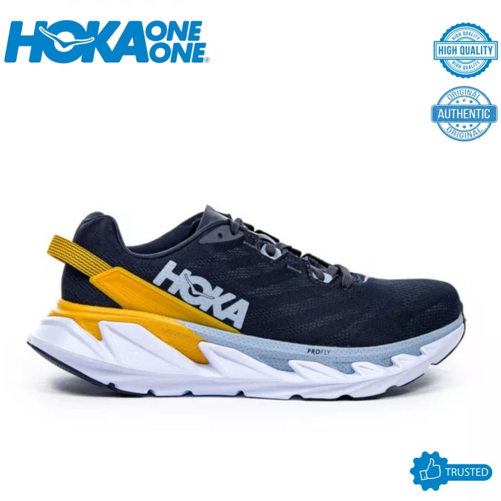 SEPATU RUNNING HOKA ELEVON 2 NAVY WHITE