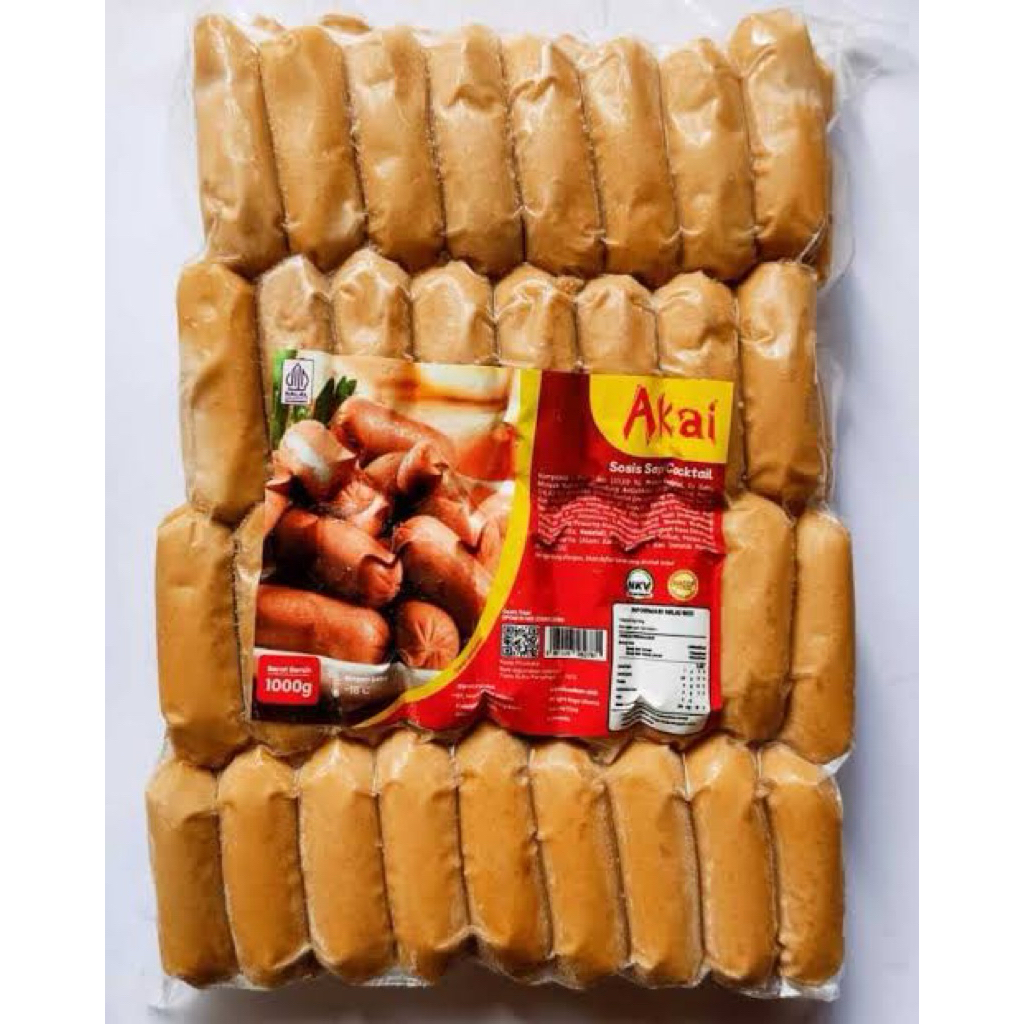 

Akai Sosis Beef Cocktail 1 kg