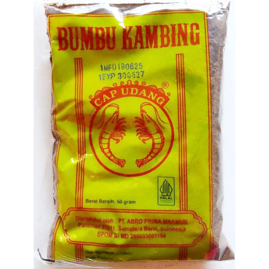 

BUMBU KAMBING Cap Udang | 50 gram
