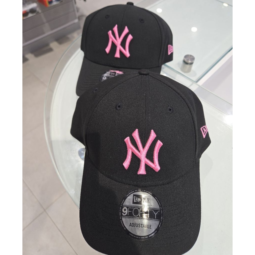 Topi new era original 940 Neyyan black pink unisex