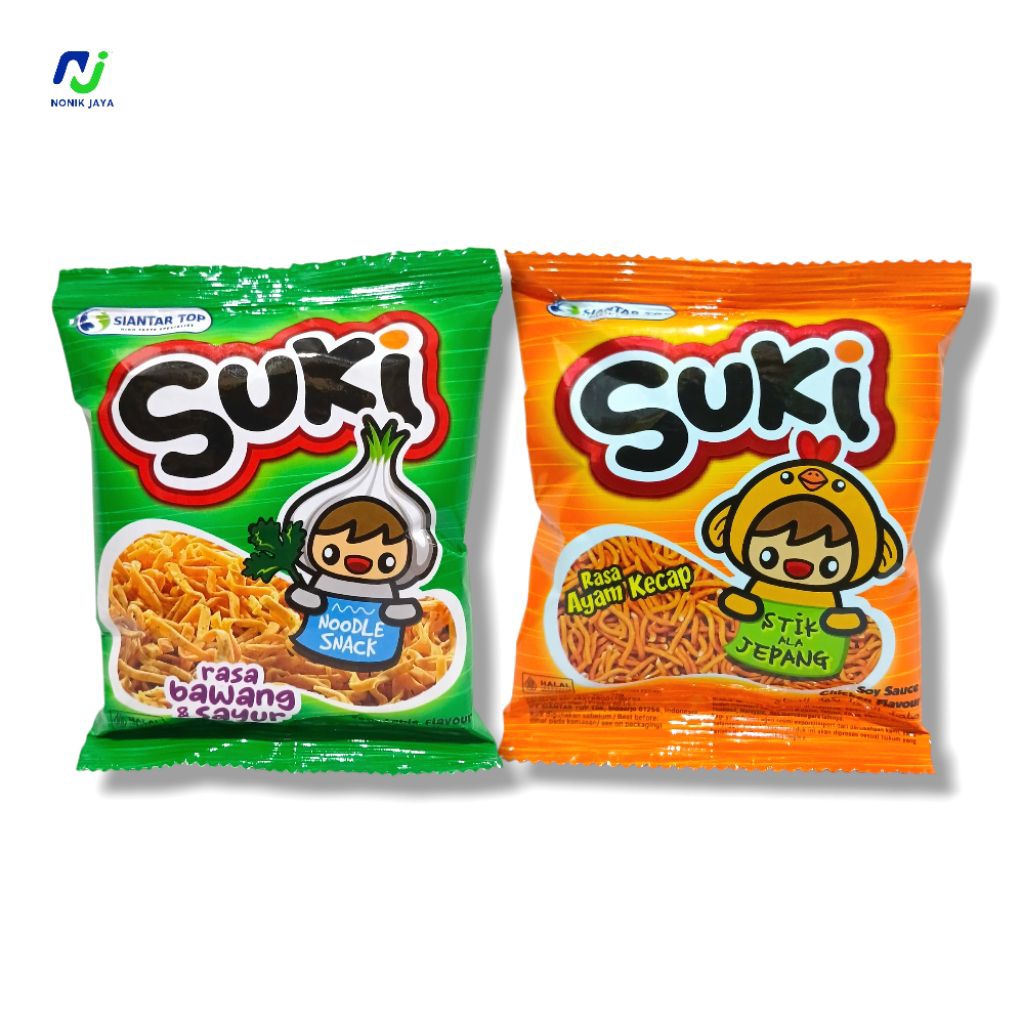 

Suki Snack Stik Ala Jepang Paket 2 Renteng Isi 20 Pcs@15gr