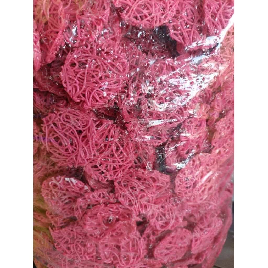 

kerupuk merah/ krupuk Abar abir ( harga ECER)