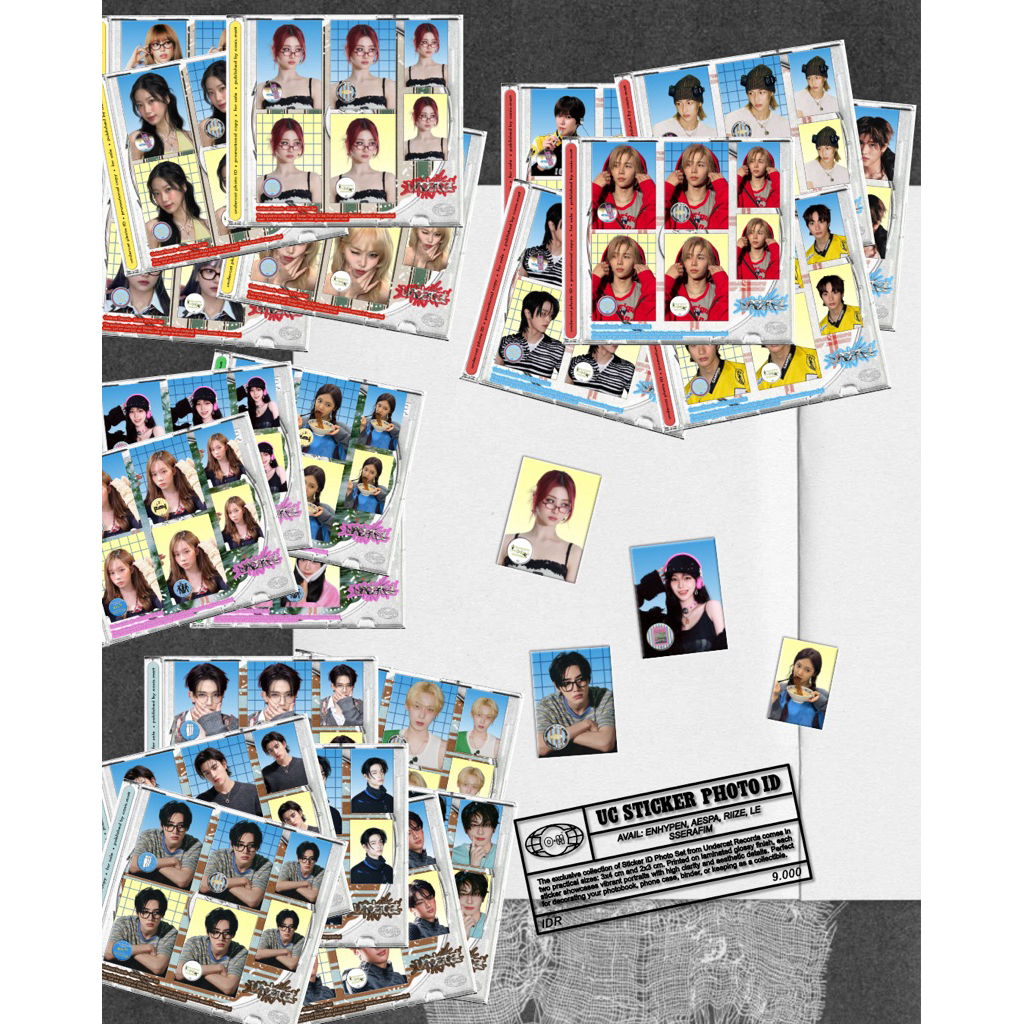 

Sticker Photo ID ( ssera, enhy, aespa, riize )