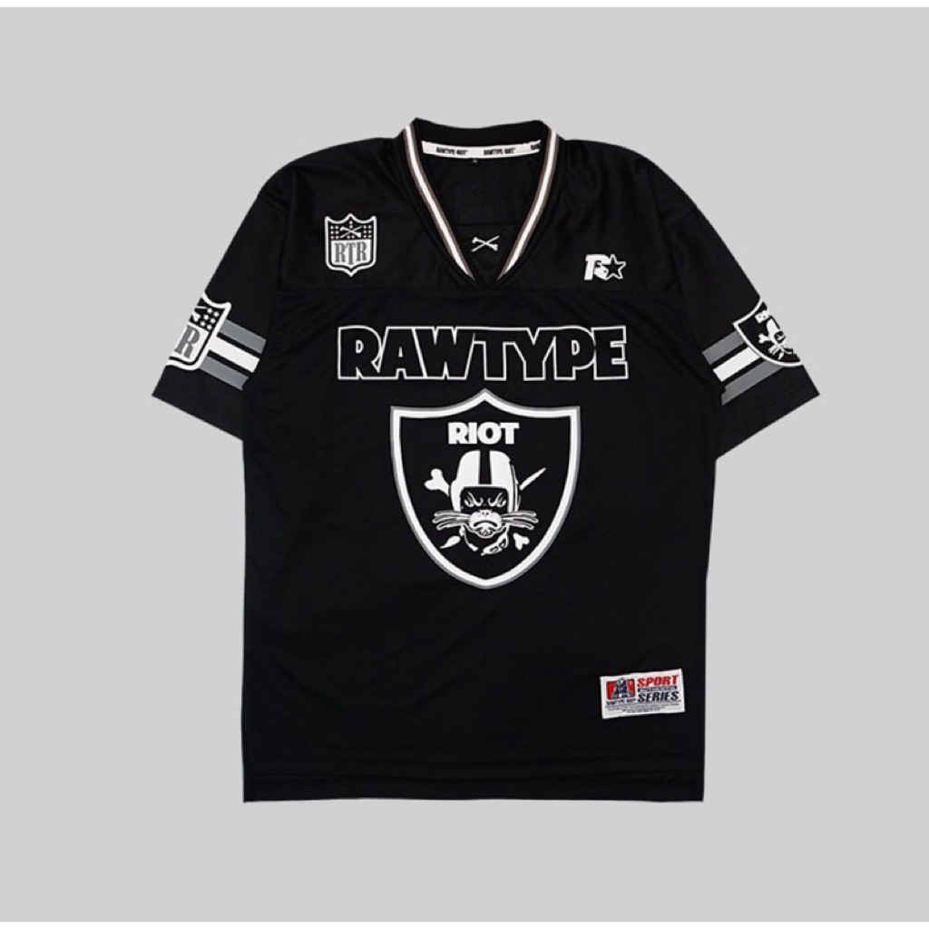 RAWTYPE RIOT CAT BLACK 88 JERSEY